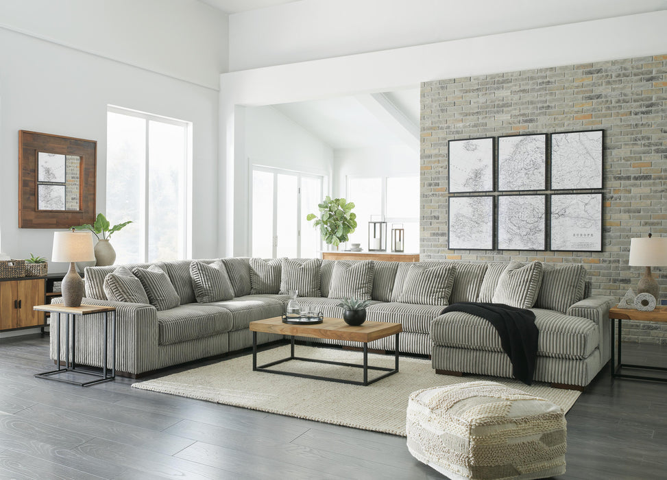 6-Piece Sectional with Chaise