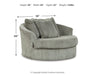 Oversized Swivel Accent Chair