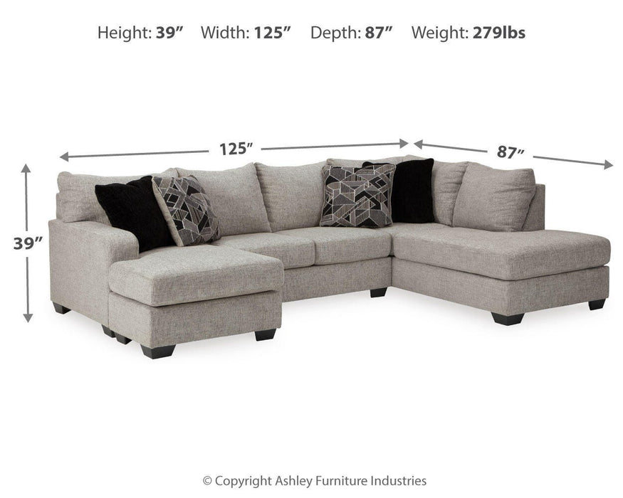 Megginson Storm Megginson 2-Piece Sectional with Chaise
