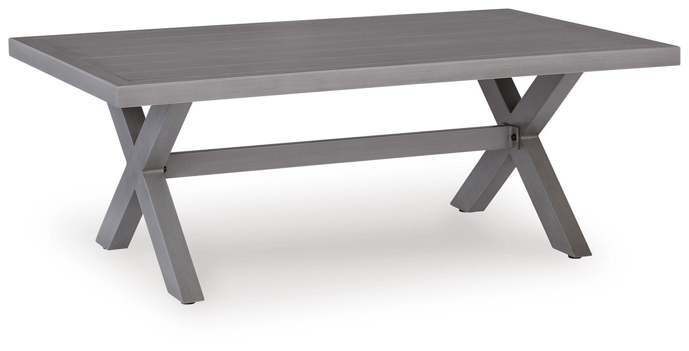 Dillon Beach Gray Rectangular Cocktail Table