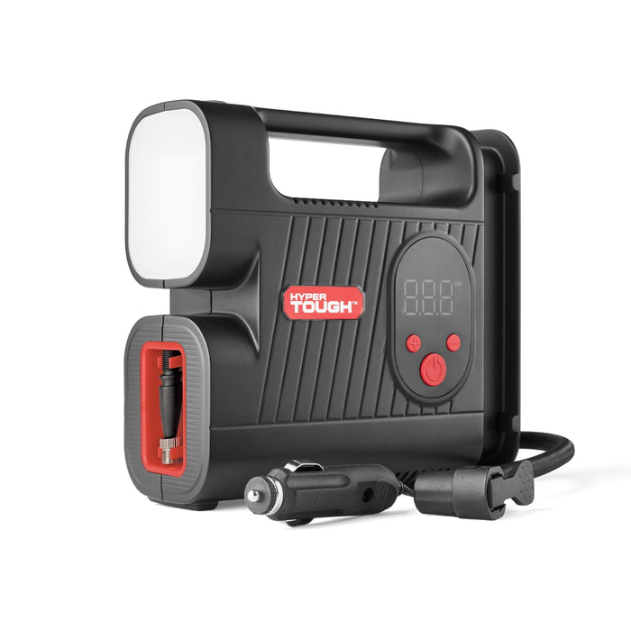 Hyper Tough DC 12V Digital Car Tire Inflator with Auto-off Function 100psi - new