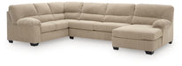 3-Piece Sectional with Chaise