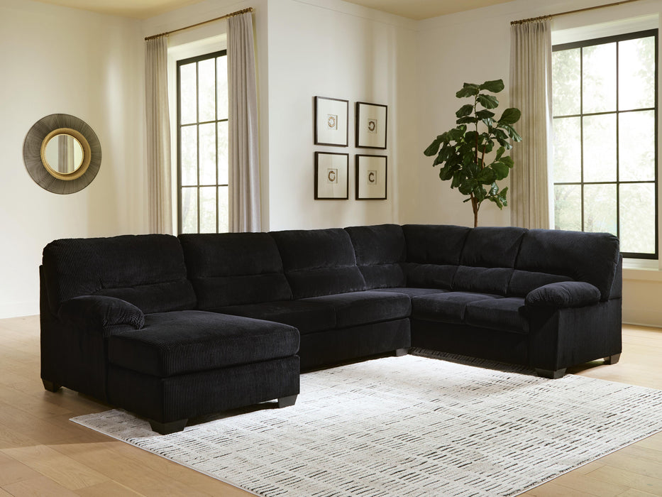 Signature Design Onyx 3-Piece Sectional with Chaise