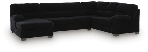 Signature Design Onyx 3-Piece Sectional with Chaise