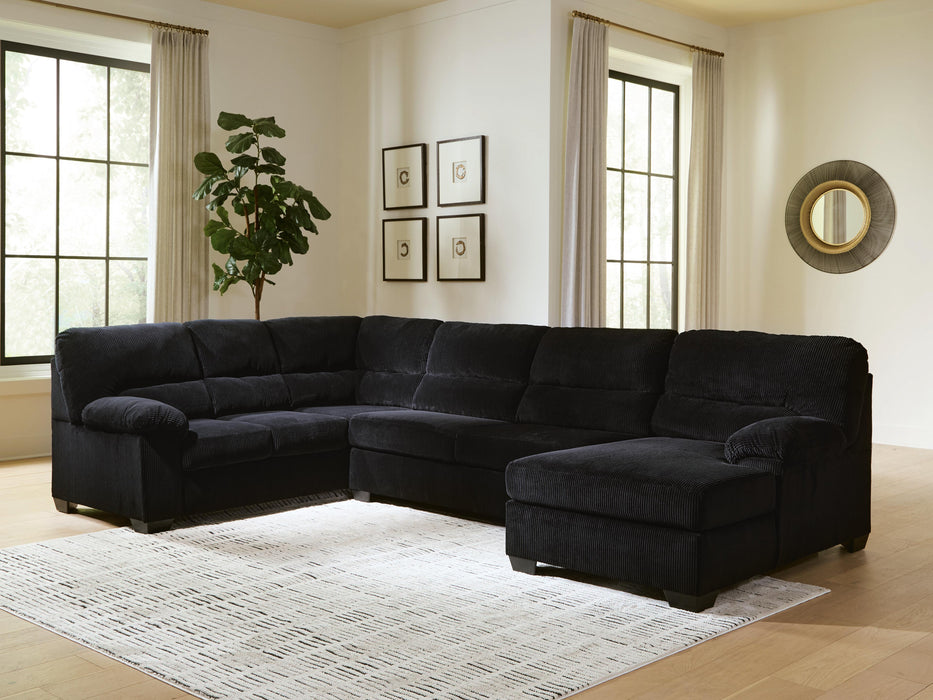 3-Piece Sectional with Chaise