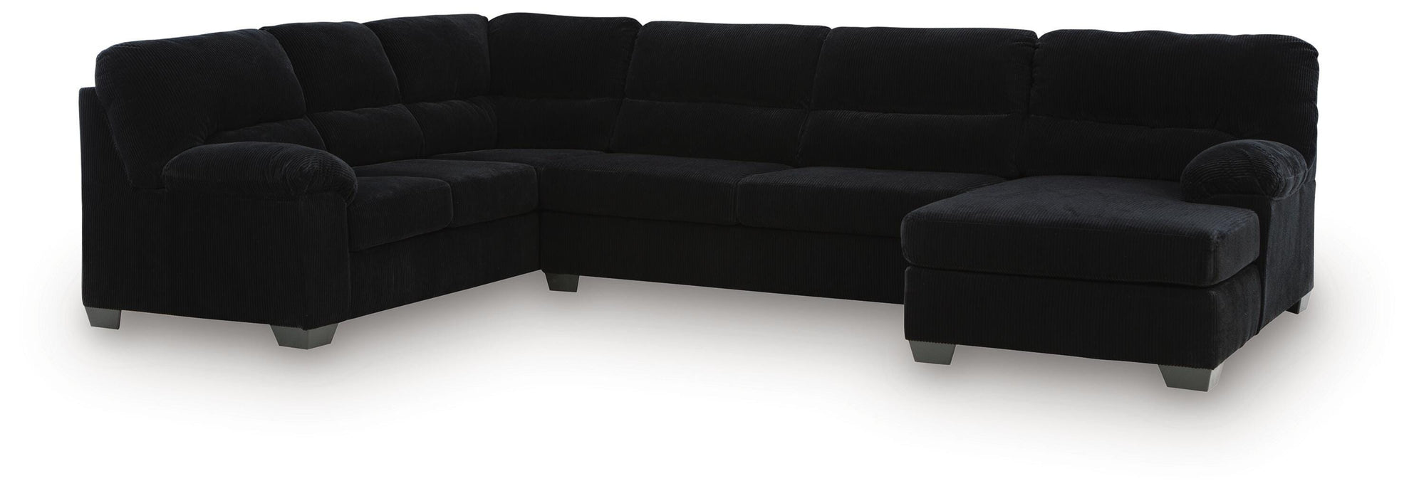 3-Piece Sectional with Chaise