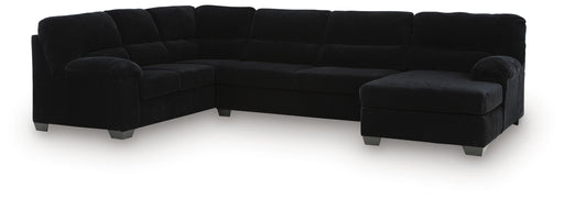 3-Piece Sectional with Chaise