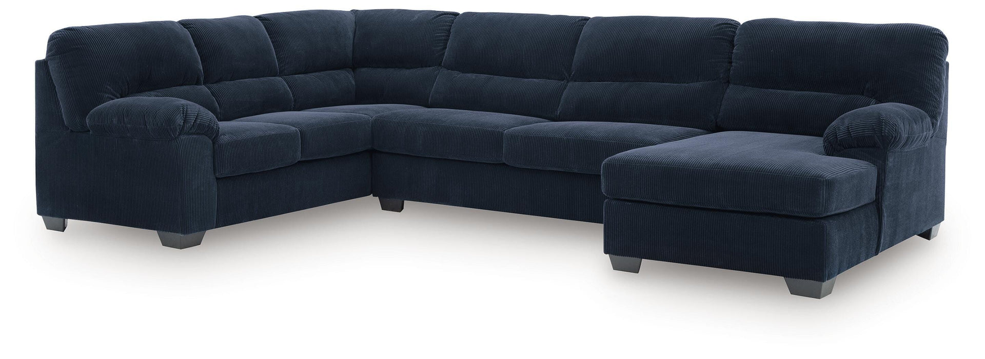 3-Piece Sectional with Chaise