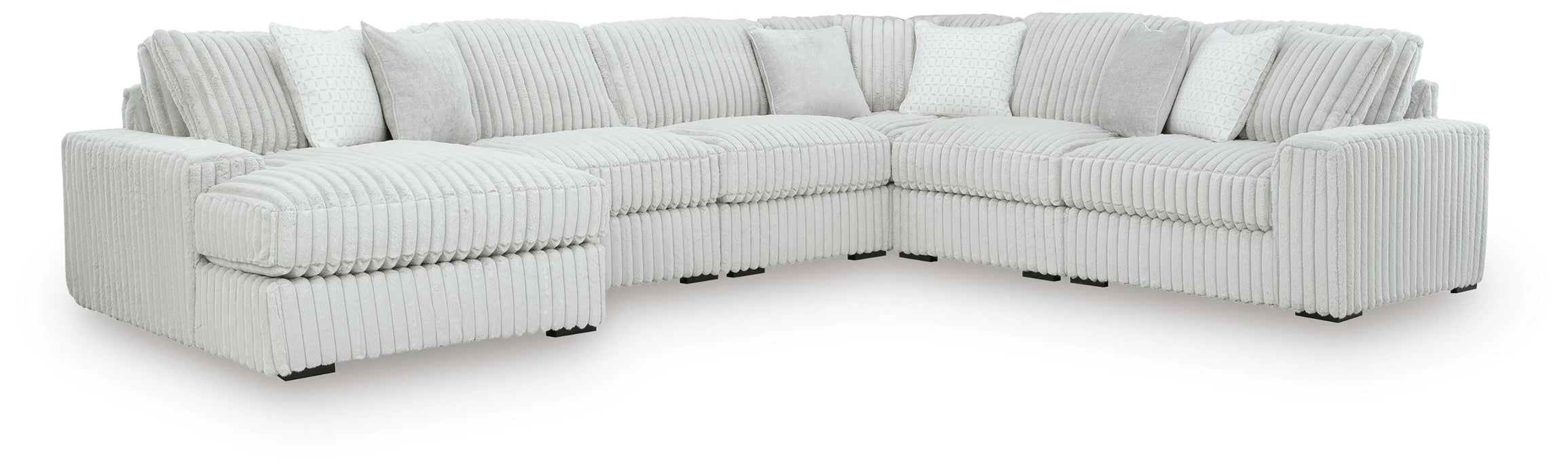 Signature Design Alloy 6-Piece Sectional with Chaise
