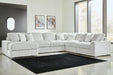 Signature Design Alloy 6-Piece Sectional with Chaise