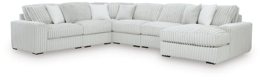 Signature Design Alloy 6-Piece Sectional with Chaise