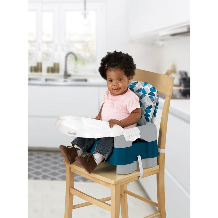 Safety 1st Deluxe 5-in-1 Sit, Snack & Go Convertible Booster Seat, Half Pipe, Toddler - open_box