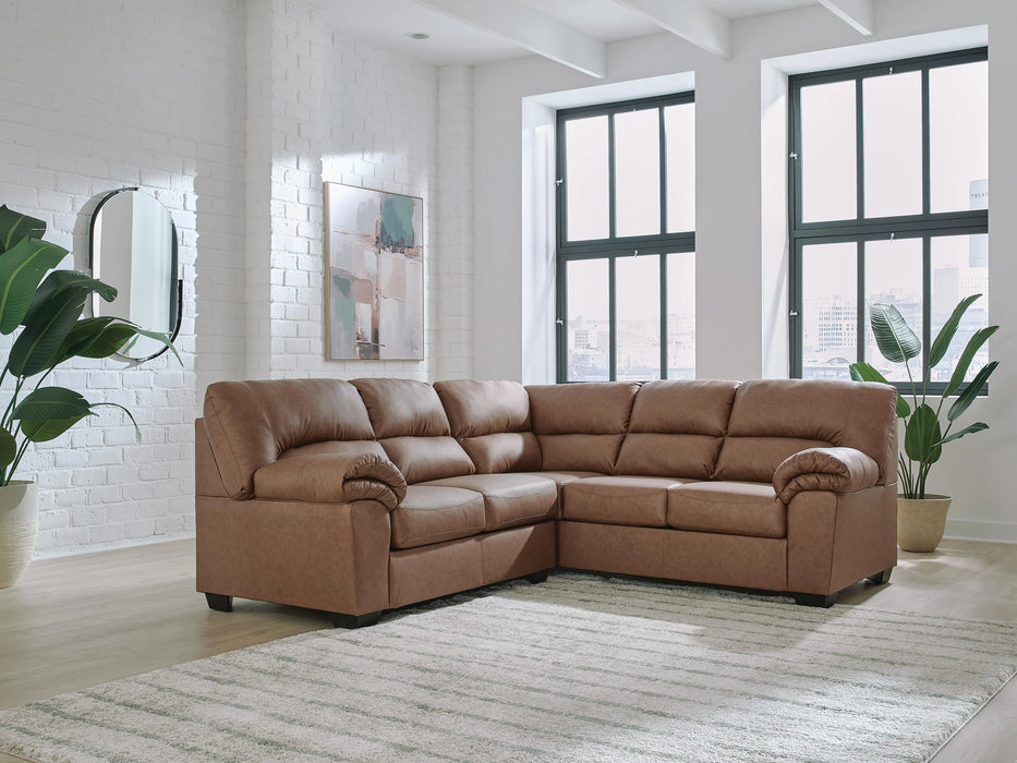 Whitlock Caramel 2-Piece Sectional