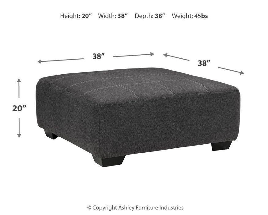 Oversized Accent Ottoman