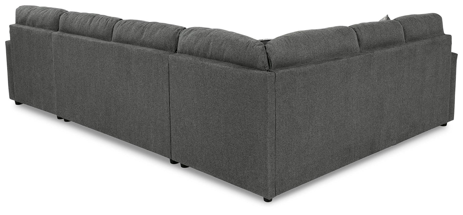 Edenfield Charcoal Edenfield 3-Piece Sectional with Chaise