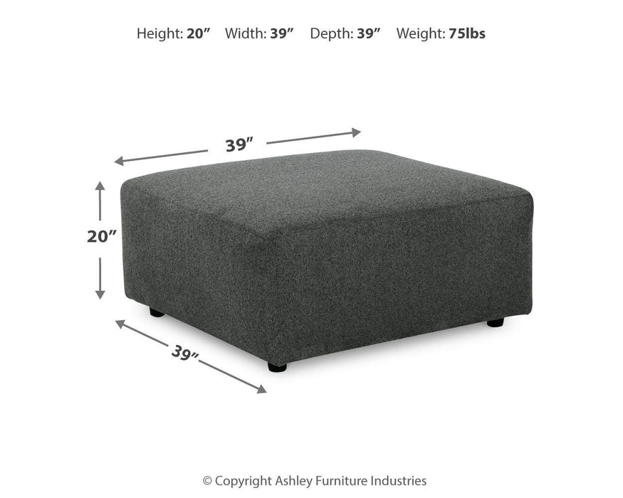 Oversized Accent Ottoman