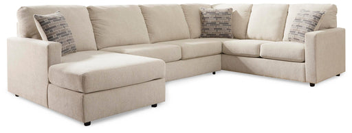 3-Piece Sectional with Chaise