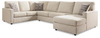 3-Piece Sectional with Chaise