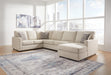 3-Piece Sectional with Chaise