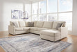 3-Piece Sectional with Chaise