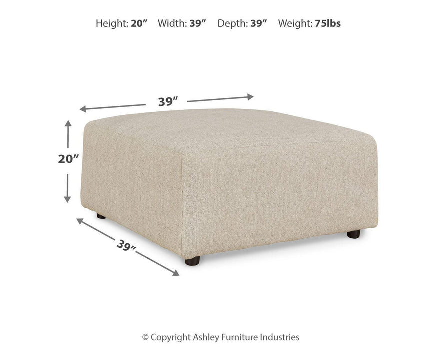 Oversized Accent Ottoman