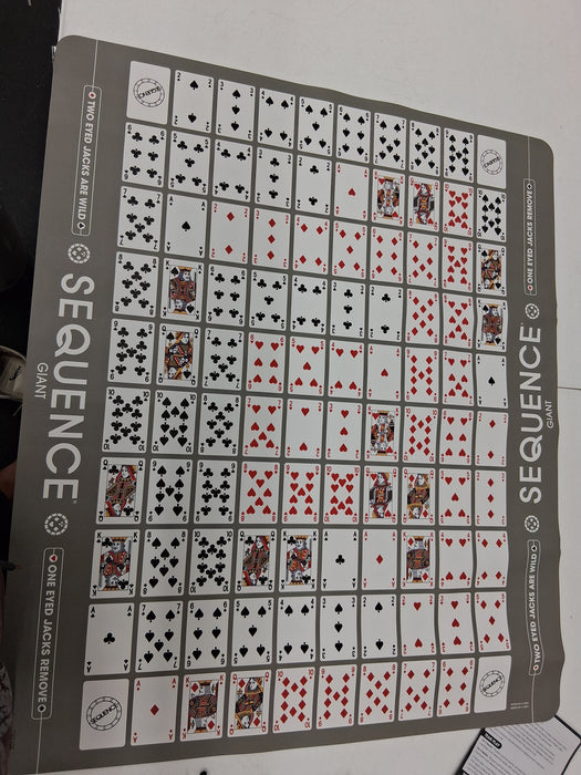 Sequence Giant Jumbo Individual r LOT Game Replacements Pick Cards Chips Mat NEW - new