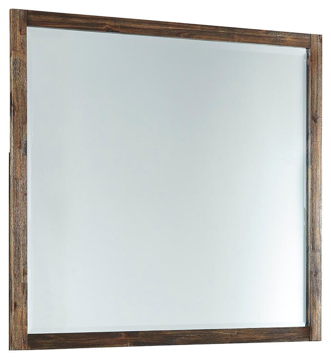 Kisper Brown Bedroom Mirror