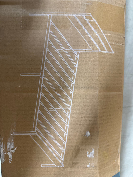 Gianna Twin Size Metal Platform Bed Frame with Headboard and and Footboard, No Box Spring Needed - new