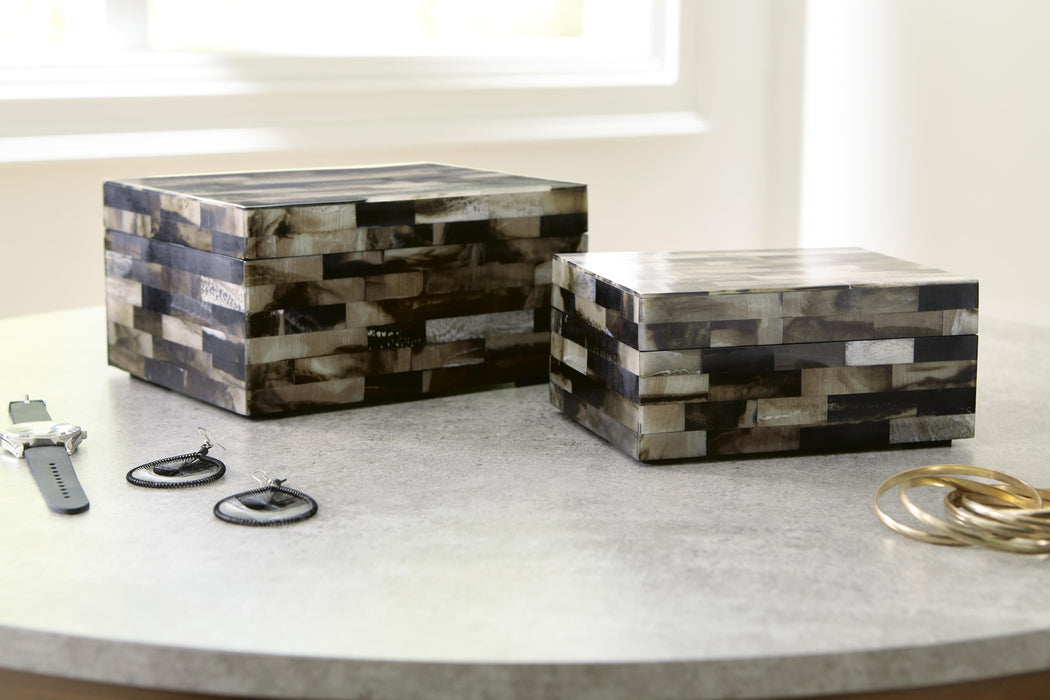 Ellford Black/Brown/Cream Box Set (Priced Per Item, Must Order 2, 4, 6, or 8)