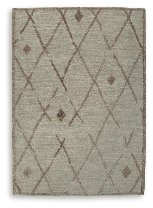 Guyford Beige/Brown Medium Rug