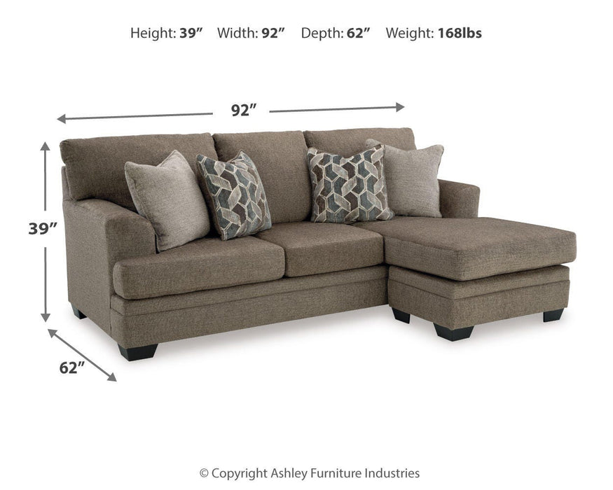 Stonemeade Nutmeg Stonemeade Sofa Chaise