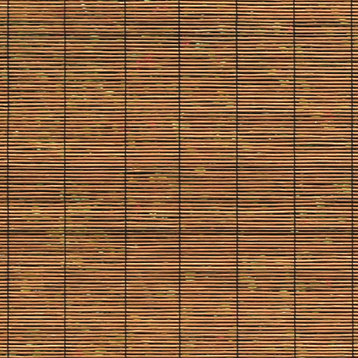 Radiance Bamboo Blinds, Imperial Matchstick Cordless Blinds for Outside Mount, Brown, 60" x 72" - open_box