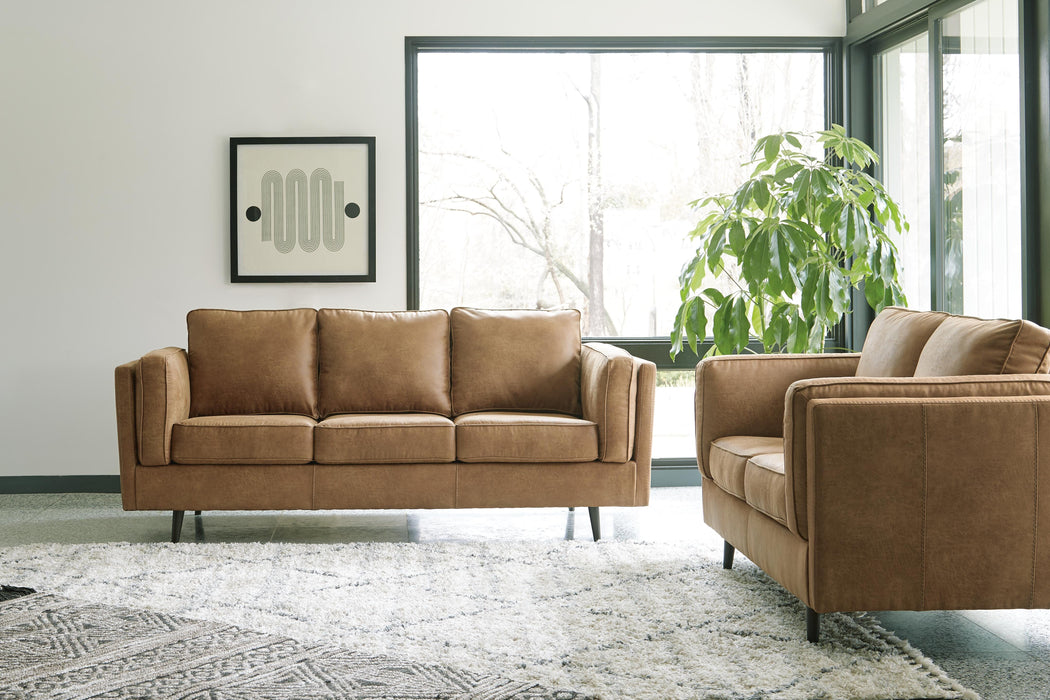Maimz Caramel Maimz Sofa and Loveseat