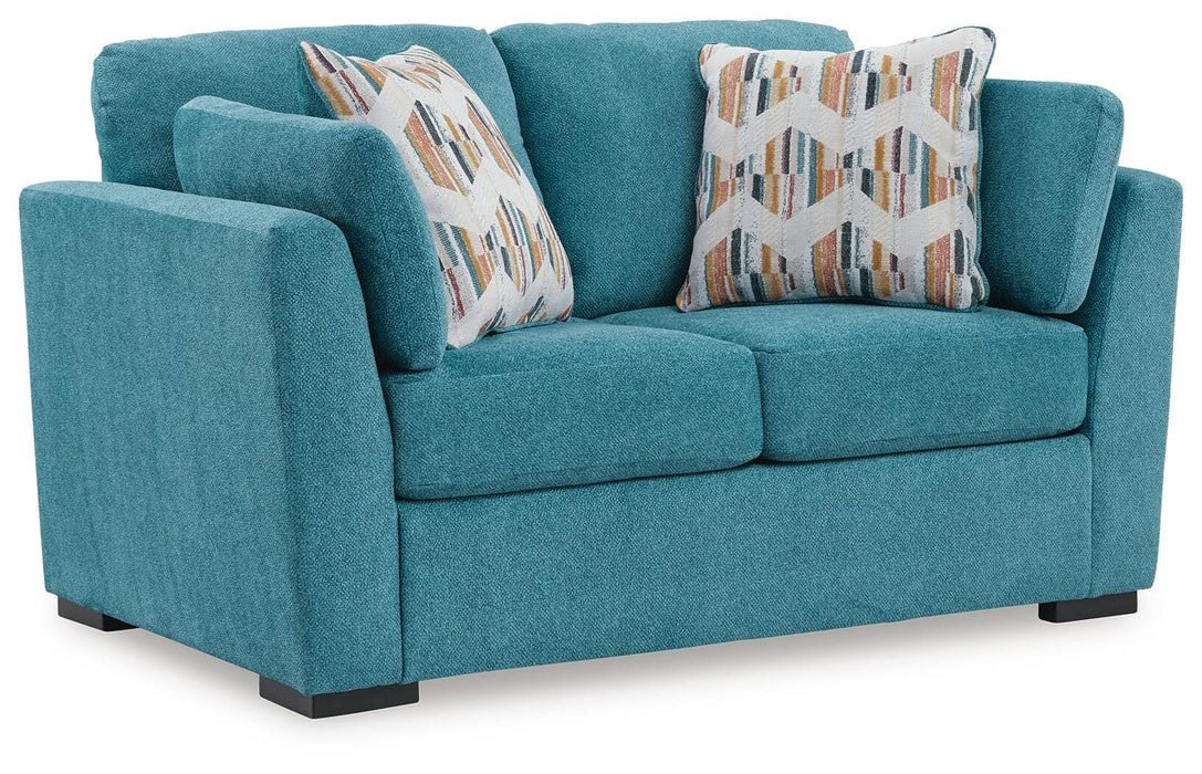 Keerwick Teal Keerwick Loveseat