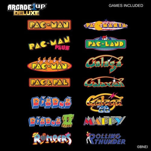 Arcade1Up Pacman Legacy Deluxe Arcade Machine - open_box