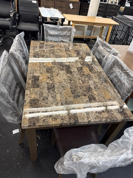 TM3103T-7PK Adia 7 Pc. Dinning Table Set - new
