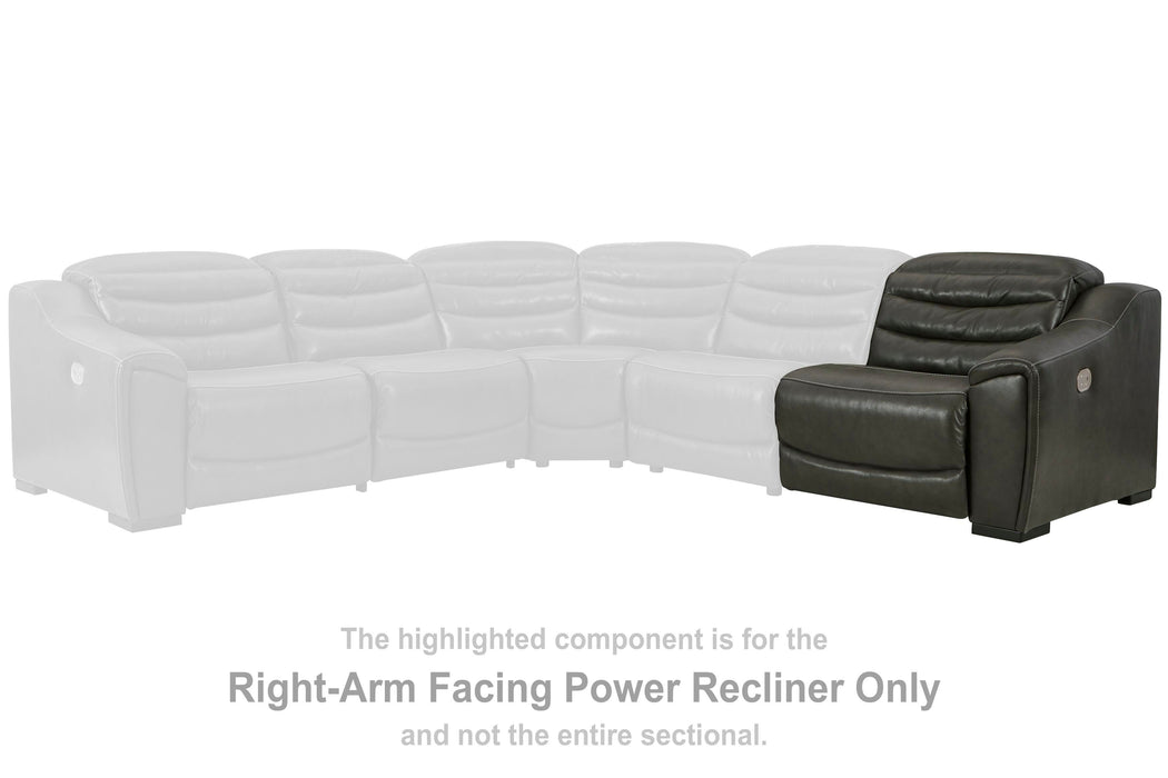 Center Line Dark Gray Living Room Collection