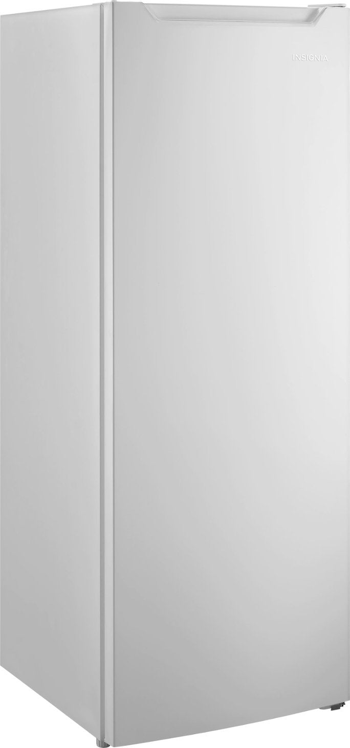 Insignia™ - 7 Cu. Ft. Garage Ready Upright Convertible Freezer with ENERGY STAR Certification - White - display_model