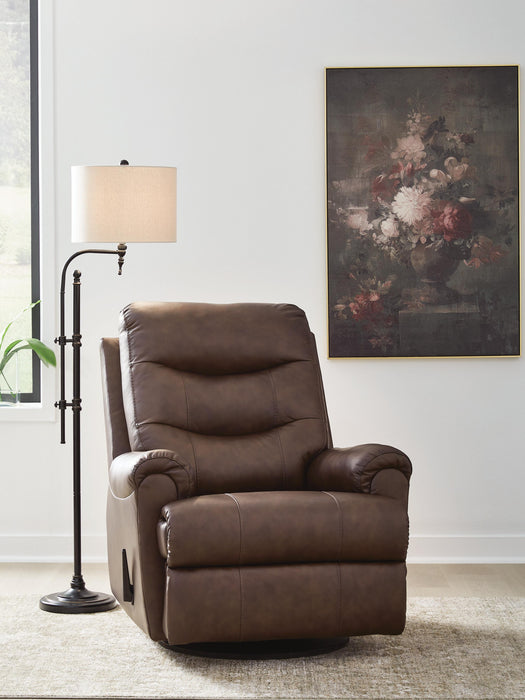 Dolinger Espresso Swivel Glider Recliner