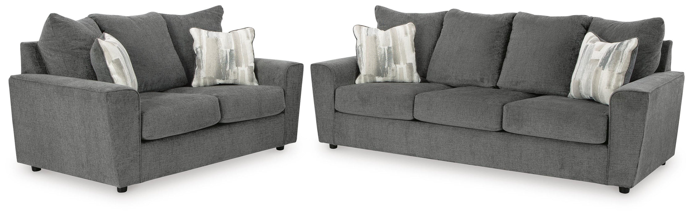 Stairatt Gravel Stairatt Sofa and Loveseat