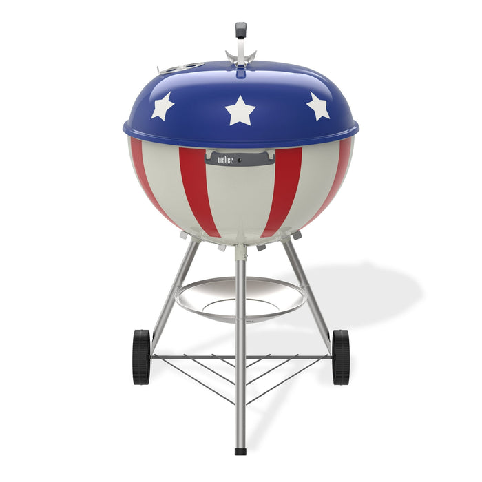 Weber 22" Star Spangled Charcoal Kettle Grill - new