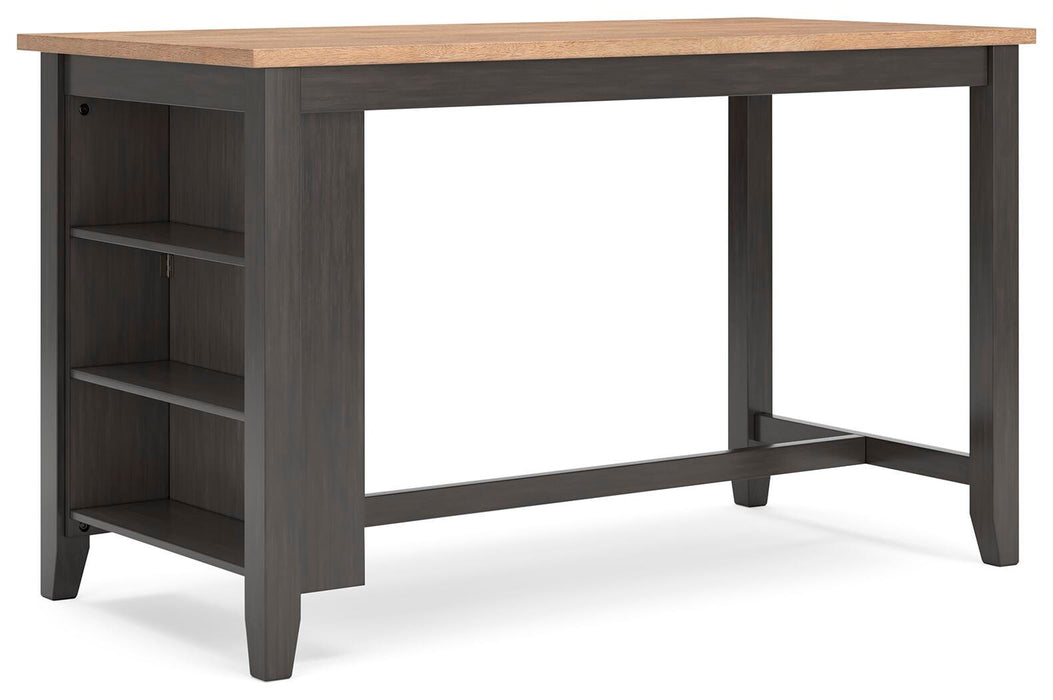 Gesthaven Natural/Brown Gesthaven Counter Height Dining Table