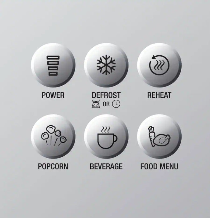Breville - the Compact Wave Soft Close 0.9 Cu. Ft. Microwave - Silver - use_like_new