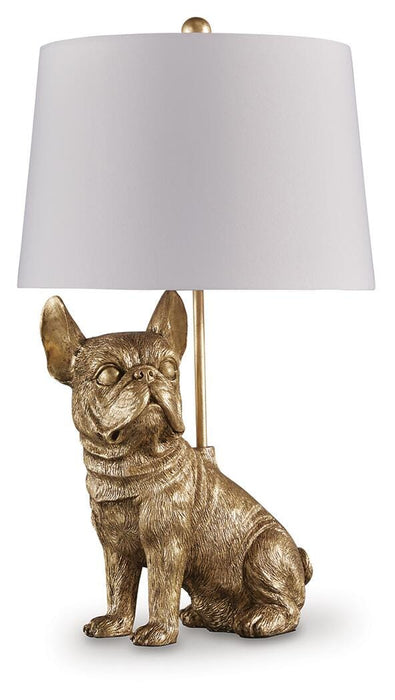 Wadeland Gold Finish Poly Table Lamp (1/CN)