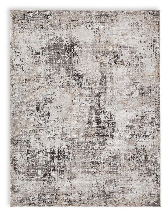 Elaning Black/Gray/Cream Large Rug