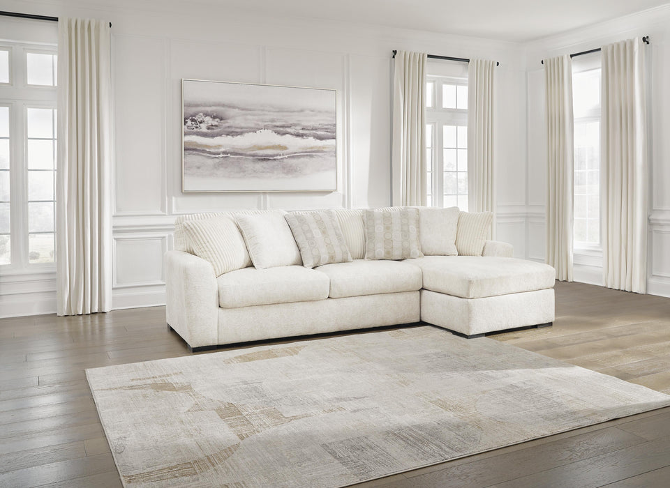Chessington Ivory Chessington 2-Piece Sectional with Chaise