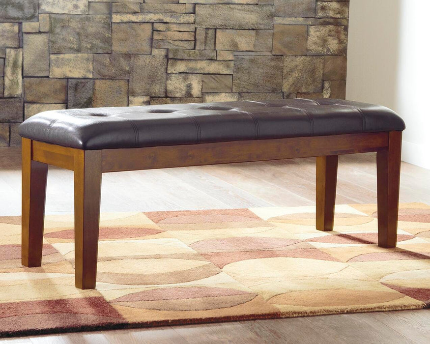 Ralene Medium Brown Large UPH Dining Room Bench