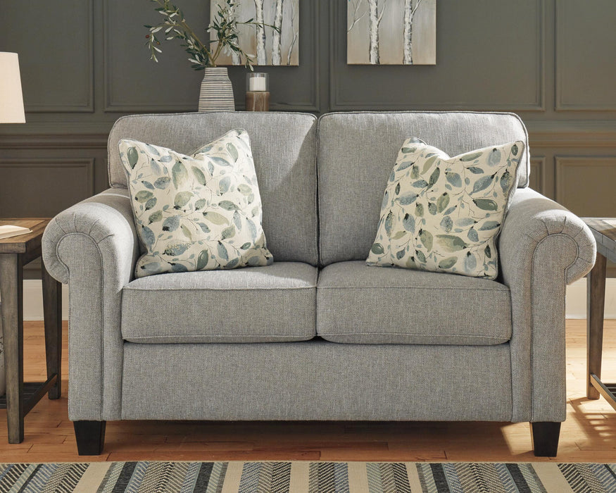 Alandari Gray Loveseat