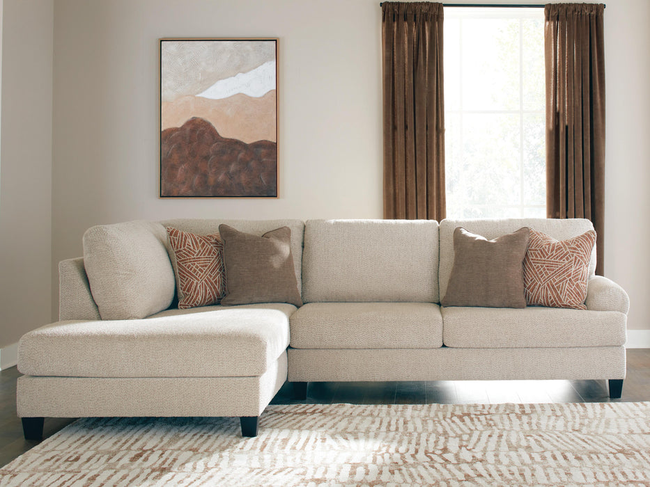 Steelwater Retreat Latte Steelwater Retreat 2-Piece Sectional with Chaise