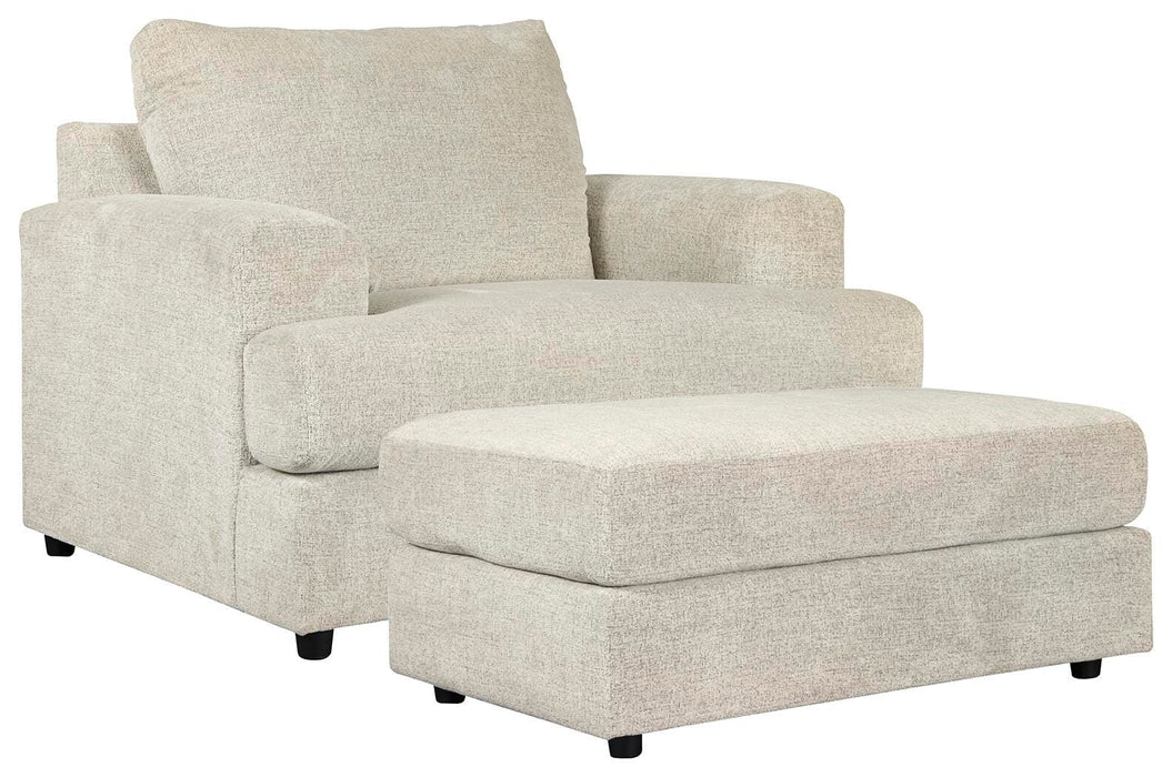 Soletren Stone Soletren Chair and Ottoman